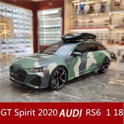 NEW GT Spirit CAR 1:18 2020 AUDI RS6 C8 crock Camouflage coating Limited edition simulation resin vehicle model