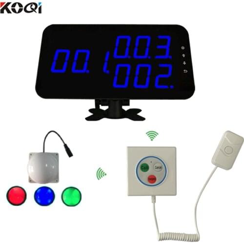 Nurse Call Hotspital Pager System Easy Install Voice Prompt To Know Emergency Timely 433.92Mhz