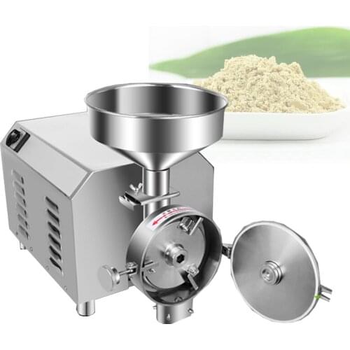 Herbal Coffee Powder Dry Grinder Spices Cereals Food Crusher Grains Grinding Machine