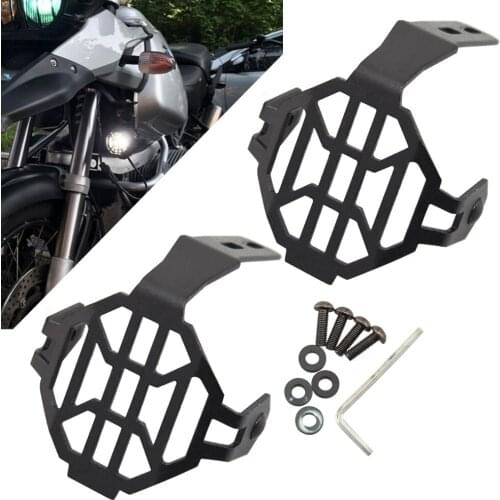 Universal Motorcycle Aluminum Fog light Protector Guard Covers Foglight Lamp Cover For BMW R 1200 GS F800GS ADV 2012