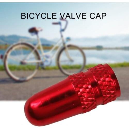 Cycle Valve Cap F/V Nozzle Presta threading Nut CNC Anodized Alloy Lid Cover Light Weight Multi Colors
