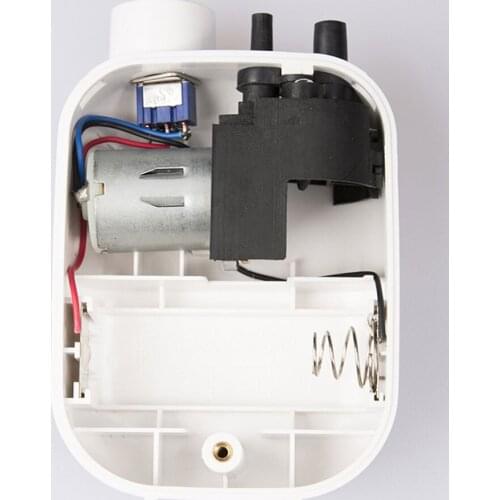 Waterproof Air Pump Silent with Air Outlets Stones Tubes Check Valve for Fish Tank Outdoor Fishing Transportation Power Outages