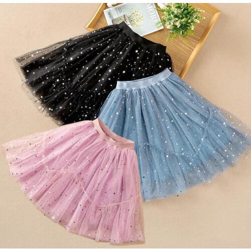 VIDMID Girl Tutu Skirt Kids Princess Girls Skirts Lovely Ball Gown Children mesh Clothing Baby Clothes 4-10Yrs clothes P136