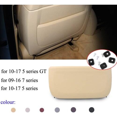 LHD RHD Car Seat Back panel Part Cover Replacement Beige Black For BMW F10 F01 F02 5 series 520 523 535 GT 7 series 730 735