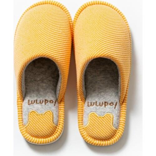 Winter Men Cotton Shoes Fabric Men Home Slippers Warm Male Cloth Slippers Indoor Floor Unisex Couple Bedroom Footwear 2020