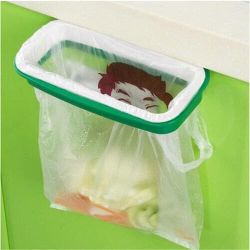 2019 New Brand health Hanging Kitchen Garbage Bags Rack Cupboard Cabinet Tailgate Storage Holders Practical Stand