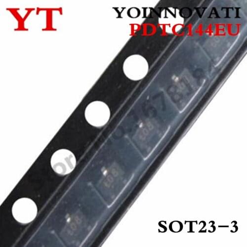 50pcs/lot PDTC144EU PDTC144 t08 SOT-323 IC