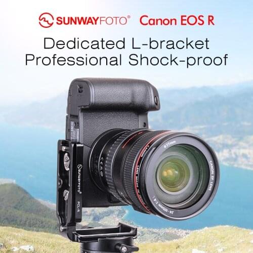 SUNWAYFOTO PCL-R Tripod Head Quick Release Plate For Conan EOS R Tripod Head L-bracket Specific Aluminum Quick Release