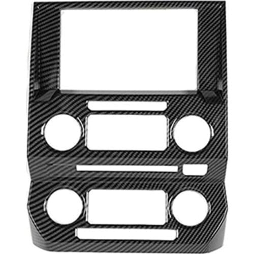 For Ford F150 2015 2016 2017 2018 2019 2020 Central Control Air Conditioning & GPS Navi Panel Trim, ABS