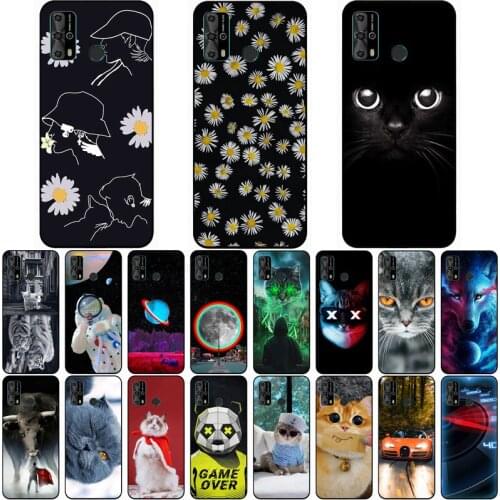 For OUKITEL C23 PRO Case Wolf Silicon TPU Fundas for Oukitel C23 Pro Cat Animal Shell Bag Housing Phone Cases