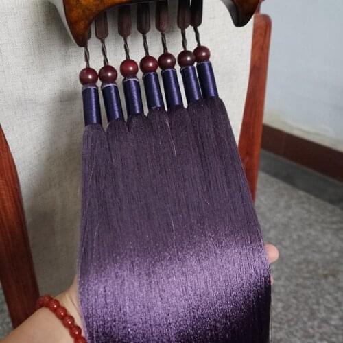 Handmade Guqin Tassel High-grade Ice Silk Guqin Spike Accessories 25 Colors to Choose