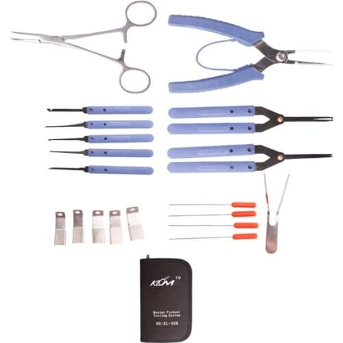 KLOM Broken Keys Removal Kit Set Locksmith Tools Taken The Broken Keys Easily Out Of Lock Locking Repair Tools Pack