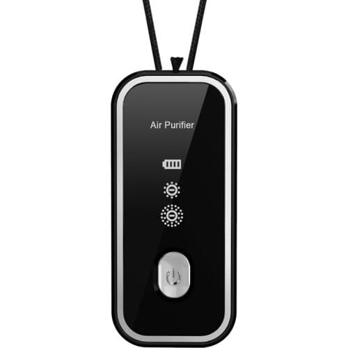 Air Purifier 120 Million Negative Ion Personal Wearable Mini Portable 800MAH Battery Hanging Neck Air Purifier