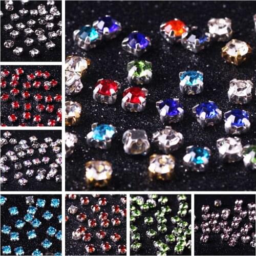 Prajna Strass Crystal Sewn Rhinestones Claw Rhinestones For Needlework Clear Glass Thermomix Red Crafts For Sewing Crafts DIY