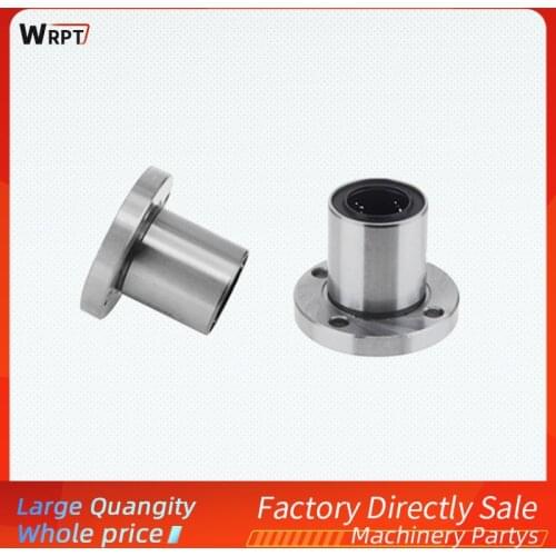 Precision round flange linear motion bearing seat with seat LMF6/8/10/12/13/16/20/25/30/35/40/50/60UU