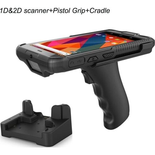 6.0 inch 1D/2D QR Barcode Scanner NFC WIFI PDA Android 8.1 OS Wireless Portable Bar Code Reader Handheld tablet Terminal
