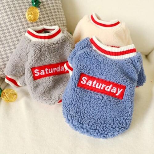 Warm Winter Dog Clothes for Small Dogs Cute Chihuahua York French Bulldog Designer Clothes Small Big Clothes Pet Accessories