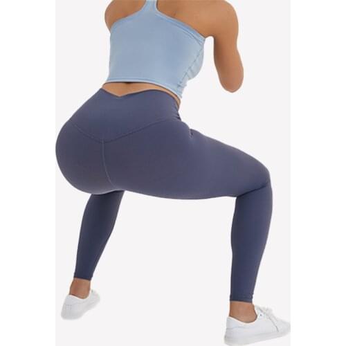 Women High Waist Printed Color Yoga Naked-feel Squat proof Leggings Tummy Control Workout leggings 4 Way Stretch tight