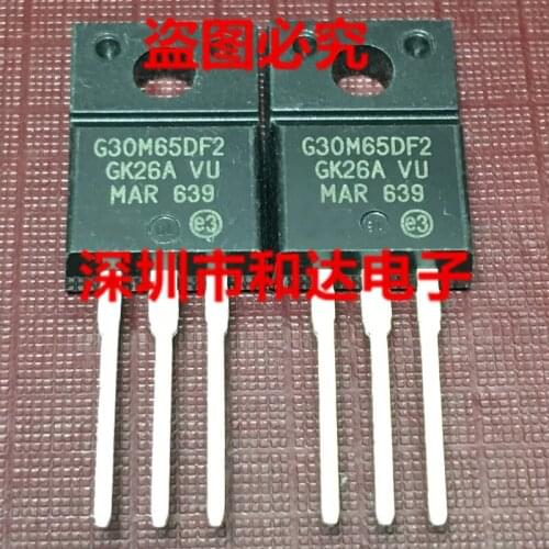 10pcs/lot STGF30M65DF2 GF30M65DF2 TO-220F 650V 30A