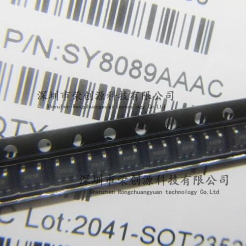 10PCS New and Original SY8089AAAC SY8089A High Efficiency 5.5V, 2A continuous, 3A peak, 1MHz Synchronous Step Down Regulator