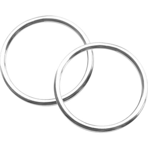 2pcs Ring Buckle Boat Sailing DIY Accessory Ring Loop Clip Fastener