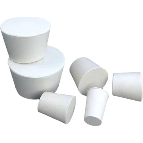 20pcs/lot 000#-4# Rubber stopper, erlenmeyer flask plug bottle stopper, test tube stopper