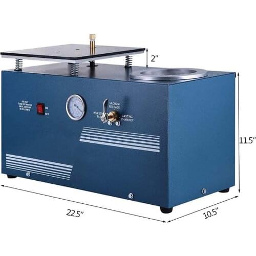 375W Vacuum Casting Machine 2L Jewelry Lost Wax Cast Combination Jewellery Diy Tools
