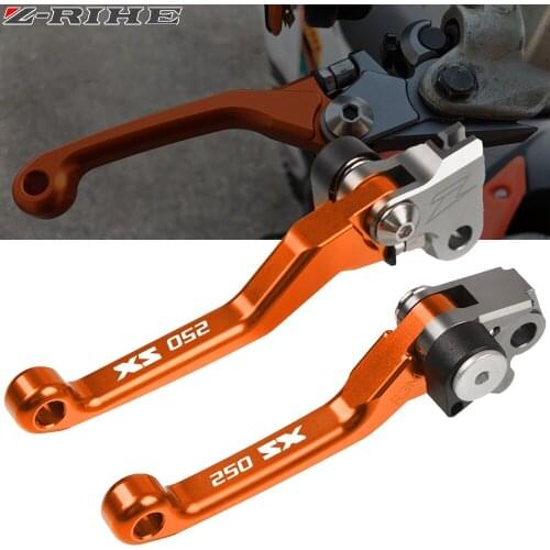 Motorbike CNC Aluminum Dirt Bike Folding Brake Clutch Lever For 250 SX 250SX 2006 2007 2008 2009 2010 2011 2012 2013