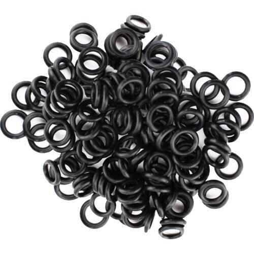 500pcs/lot Round Anti-vibration O-Ring Rubber Grommet Soft Elastic For Tattoo Gun Machines Shock Absorption Tattoo Accessory