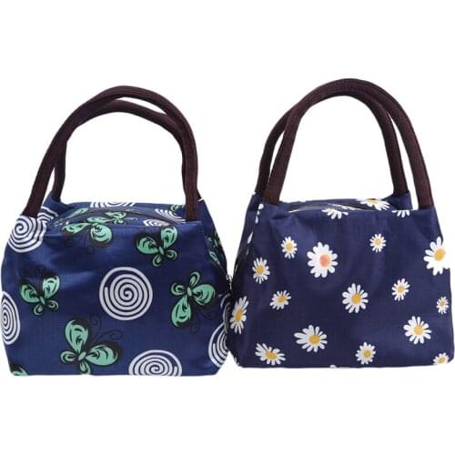 Lunch Box Bag Sac Isotherme Lunch Box Handbags for Women 2021 New Arrival Food Bag 2 Persons Polyester Comfortable