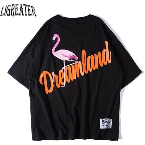 LIGREATER Men's T-shirts With Inscriptions