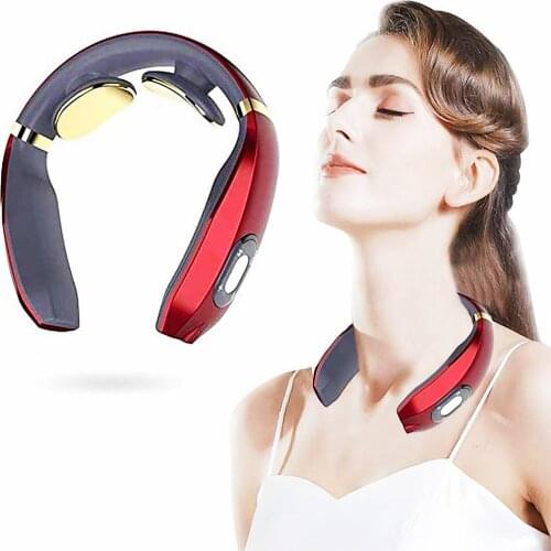 Neck massager, multifunctional neck massager, 6 3D massage therapy modes