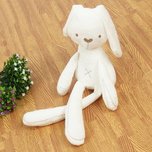 Cute Rabbit Plush Toys Brinquedos Plush Rabbit Stuffed Toys White Cheapest Price Best Gift for Kids 40CM