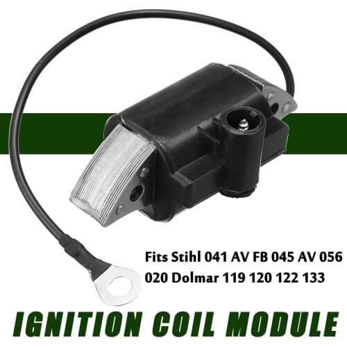 Drillpro 1Pcs Ignition Coil Module Fit For Stihl 041 AV FB 045 AV 056 020 Dolmar 119 120 122 133 Replacement Accessories