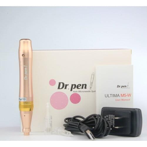 Newest Micro Needle Pen Wrinkle Remove Home and Commercial Use Skin Derma Equipment Pen Rechargeable Ultima M5