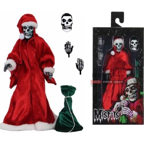 Original NECA Misfits Rock Band Christmas Version Action Figure Model