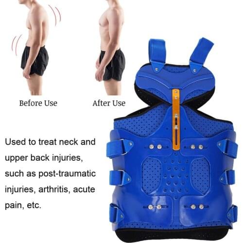 2Type Adjustable Shoulder Lumbar Spine Surgery Fixed Brace Curing Neck Back Injury Arthritis Acute Pain Rehabilitation Equipment