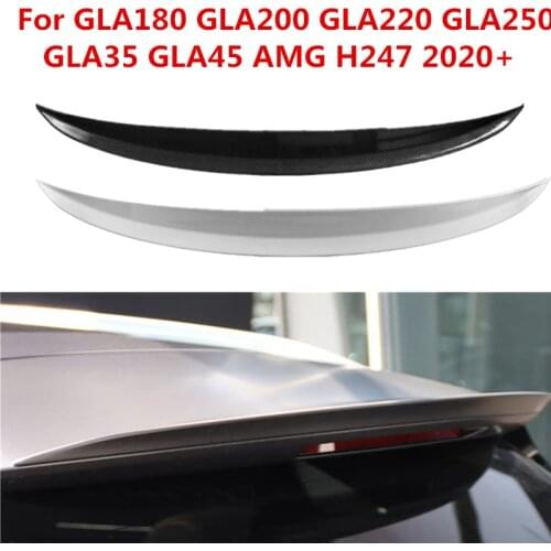 Rear Trunk Spoiler For Mercedes Benz GLA180 GLA200 GLA220 GLA250 GLA35 GLA45 AMG LINE H247 2020-2024 ABS Wing Lip Car Styling