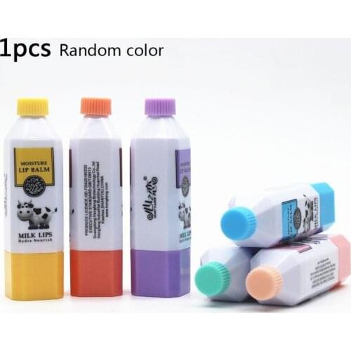 Milk Moisturizing Lip Balm Lip Protector Long Lasting Nourish Protect Lips Labial Balm Lipstick Moisture Lip Balm Women Girls
