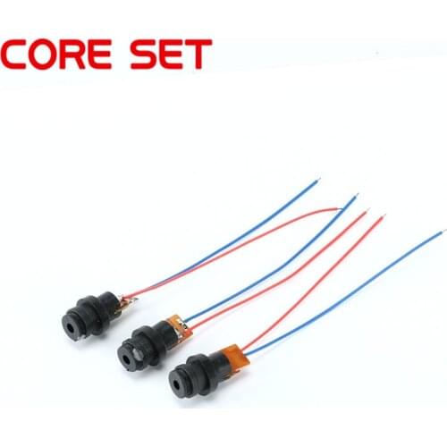 10pcs/Lot DC 4.5V Laser Head Module Laser Point Dot Diode Red Plastic Gyro Module