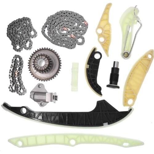 13pcs Timing Chain Tensioner Guide Kits For Audi A3 A4 A5 A6 Q5 For VW GTI Tiguan Jetta CC Passat B6 EOS 2.0 For Skoda For Seat
