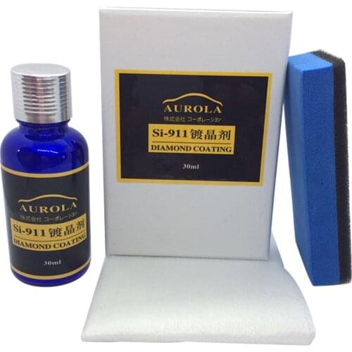 30ML High Gloss Ceramic Car Coating Kit, Anti-scratch Car Polish Exterior Care Paint Sealant 9H Hardness