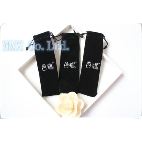 Customized Logo velvet bag silk-screen drawstring bags FOUNDATION BRUSH packing pouch Free Shipping