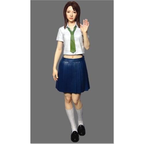 1/12 Resin Figure Model Kits GK Greeting girl(543) Unassambled Unpainted