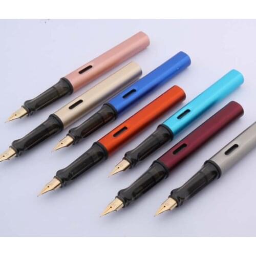 Posture Correction Fountain Pen METAL 810 Writing Student Golden EF NIB Classic Stationery Office School Supplies