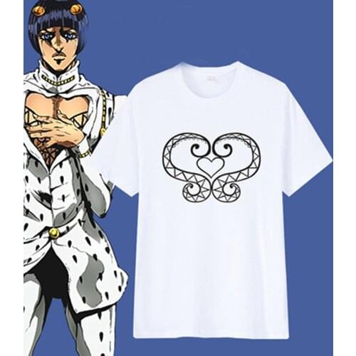 Anime JoJos Bizarre Adventure Golden Wind Bruno Bucciarati Cosplay Giorno Giovanna Costume t-shirt lingerie lace top jumpsuits