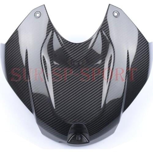 Front Tank Cover For BMW S1000RR 2015 2016 2017 2018 S1000R 2014 15 16 17 2018 Carbon Fiber 100% Twill