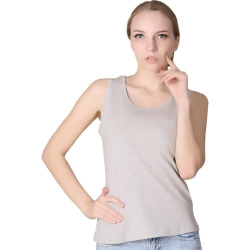 2020 Sexy U Neck cotton modal tank Top Womens Plus size summer top Underwear female Casual candy color clothes For Women