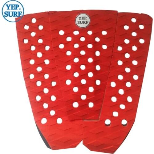 SUP Board Surf Deck Pad 3M Glue Surfboard Grip Deck Pads EVA Surf Pad Traction Pads in surfing