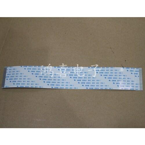 WZSM New 1.25mm Pitch 1.25MM spacing 27 Pin 27P Length 225mm Forward 5PCS FFC FPC Flexible Flat Cable